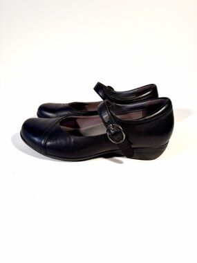 Dansko Fawna Maryjane in Black Leather sz 6.5-7